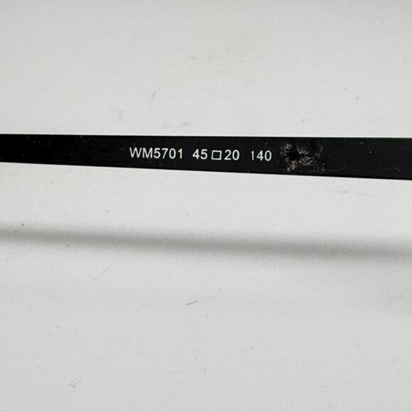 William Morris WM5701 Designer Eyeglasses Black/Green 45-20-140 20005 - Picture 5 of 7